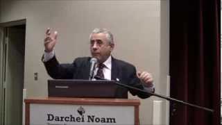 Dr  Mordechai Kedar at Darchei Noam in Toronto