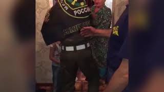 Встреча солдата  с армии. 2018