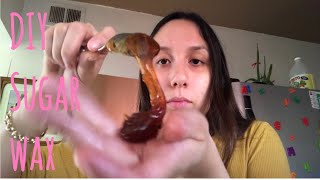 Sugar Waxing at Home (FAIL)