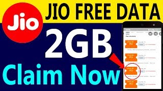 Jio Free Internet Trick 2020 | Jio Free 2 GB Data Voucher | Jio Free Data Code | Free Data Kaise Le