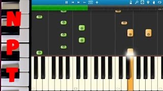 Sia - Salted Wound - Piano Tutorial - How To Play - Fifty Shades Of Grey - Synthesia