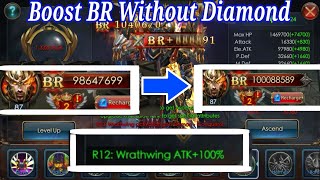 Boost BR Without Diamond, Legacy of Discord lvl87  Reach 100M