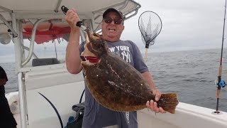 55 Years!  Double Digit Fluke and an Epic Fluke (Flounder) Bite!