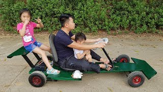 How to Make F1 Electric Car | DIY Go kart at Home
