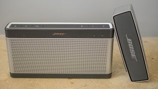 Bose Soundlink III vs Soundlink Mini audiotest