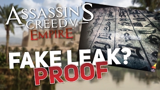 Assassin's Creed Empire Fake Image Leak w/Proof