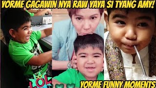 Yorme GAGAWIN YAYA si AMY Perez INUBOS pa PAGKAIN NITO! Yorme Showtime Funny Moments!