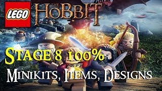 LEGO: The Hobbit - Out of the Frying Pan... 100% - ALL Minikits,Items,Schematics