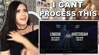 BTS (방탄소년단) WORLD TOUR "LOVE YOURSELF" SPOT REACTION (HOLY FRICK) // ItsGeorginaOkay