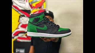 2020 AIR JORDAN 1 PINE GREEN & BLACK FIRST LOOK!!!