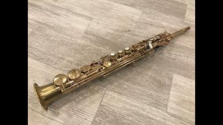Selmer MK VI Soprano Saxophone 133xxx