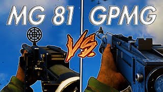 MG 81 vs GPMG! WHICH LMG DLC WEAPON IS BETTER? (WW2 DLC Weapon Comparison)