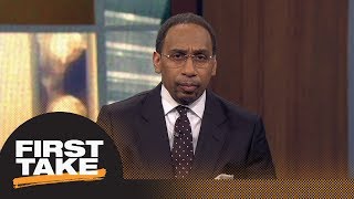 Stephen A. Smith on if revised NFL helmet-hit rule will hurt viewership | First Take | ESPN
