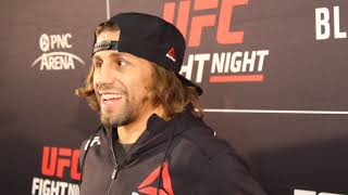 UFC Raleigh Guest Fighter - Urijah Fighter Talks Sara McMann's Victory
