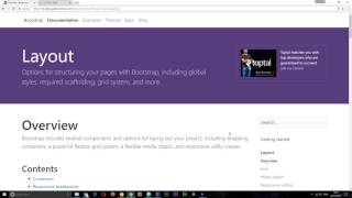 Bootstrap 4 Tutorial #4 - Containers