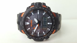 CASIO PRO TREK PRW-6100Y-1E. Обзор\Review