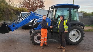 Solis 50 4x4 Tractor Full Cab Arrived  Road Test and walk around Uk