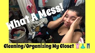 Cleaning/Organizing My Closet In 2 Minutes (Time-Lapse) ??? #Cleaning #Organizing #Time-Lapse