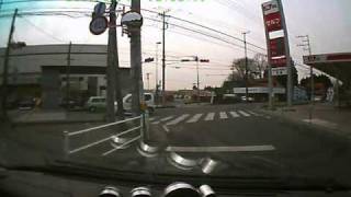交差点での直近右折による事故