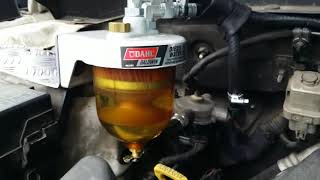 KIA SORENTO Дизель. DAHL-65 установка и работа сепаратора топлива ДАХЛ65. Оригинал.