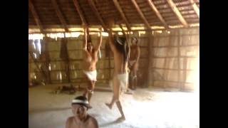 Danza Taíno en Chorro de Maíta en Holguín