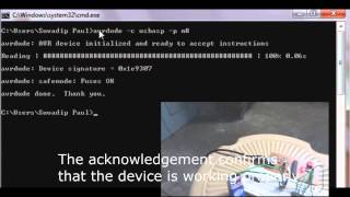 USBASP Based AVR Programmer In Action