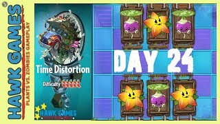 Plants vs Zombies 2 Time Disortion World Day 24 (Minecarts)