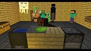 Майнкрафт Школа Мобов   Все серии подряд Minecraft Сериал