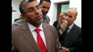 وزير العدل والحريات أثناء تدشين المحكمة الجديدة