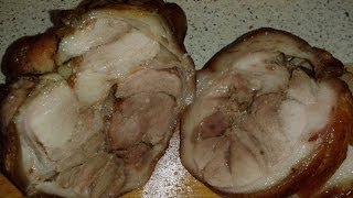 Как приготовить рулет из свиной рульки