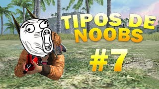 TIPOS DE NOOBS EN FREE FIRE #7- Dshanto
