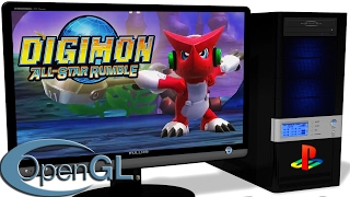 RPCS3 PS3 Emulator - Digimon All-Star Rumble (2014). Ingame. LLVM OpenGL. Test #5