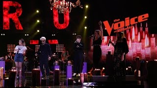 Kënga e Skuadrës Rona - Netët Live - The Voice of Albania 6