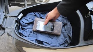 [ CẢNH GIÁC ] Đã có cách mở cốp xe tay ga không cần chìa trong 2 giây