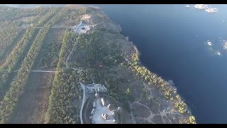 Запорожье с высоты 4K видео 17.10.2015