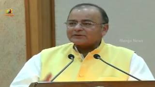Finance Minister Arun Jaitley at the launch of Getting India Back on Track