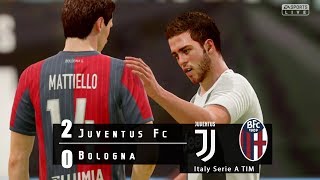 Juventus Fc 2 x 0 Bologna | No FiFa 2019 Italy Serie A TIM | Ps4 Gameplay Pro
