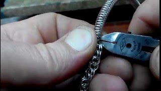 Обучение ювелирному делу. Плетение арабский бисмарк