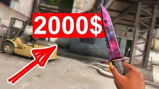 10 редчайших СКИНОВ в CS GO за которые продают МАШИНЫ !!! | Самые дорогие и редкие НОЖИ в КС ГО