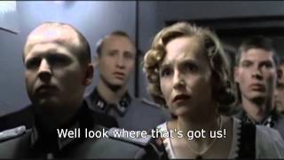 Hitler reacts to his Worcester Warriors 2013/14 Progress Report at a recent club forum.