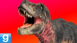 FILMING JURASSIC WORLD!! - Gmod Jurassic Park Dinosaur Mod (Garry's Mod)
