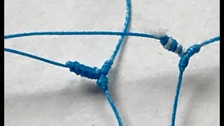 How To Tie T Knot Rig - DIY Fishing - Thẻo Chữ T Câu Sông