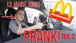 McDonalds PRANK FAIL | Kleines Kind fährt AUTO TEIL 2 | FLEX IT