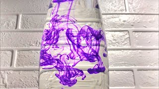 Вода и чернила  Опыт по физике «Вихревые кольца в воде».  Experiments