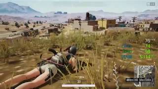 GeForce GTX 1050 ti -- AMD Ryzen 3 1300X -- PUBG FPS Test Miramar Very Low