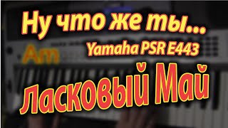 Ну что же ты... на синтезаторе  Ласковый Май. Аккорды