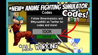 *NEW* ANIME FIGHTING SIMULATOR CODES! *GEAR 4TH UPDATE* ALL WORKING 2020 [Roblox]