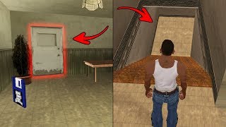 Unlocked Secret Doors in the CJ's House in GTA San Andreas! (Hidden Places)