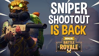 Sniper Shootout Is Back!! 24 Frags - Fortnite Battle Royale Gameplay - Ninja