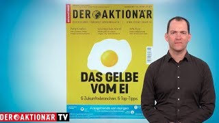 DER AKTIONÄR Nr. 45/19: 5 Zukunftsbranchen - 5 Top-Tipps
